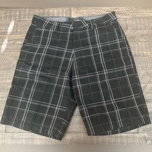 O’Neill Checkered Flat Front Shorts